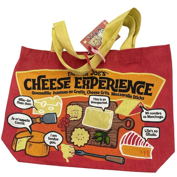 Trader Joe'S Handbags - Trader Joe's Cheese Experience Tote Bag